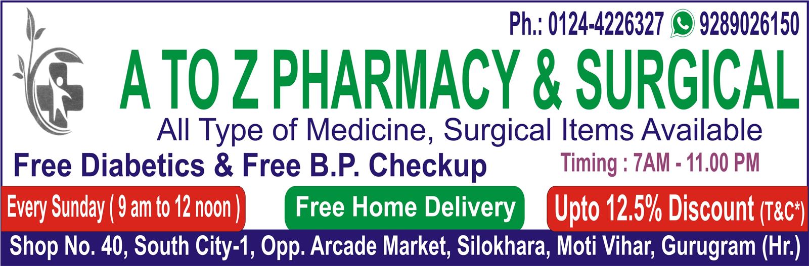 A TO Z PHARMACY & SURGICAL